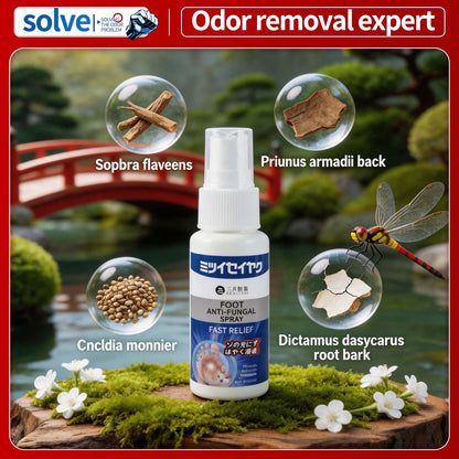 Solve Foot Care Spray for Odor & Dry Skin