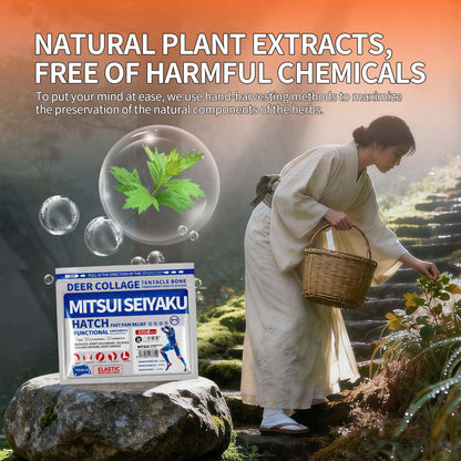 DRMITSUI Pain Relief Heat Patches  Back Pain Patches  Natural Formula